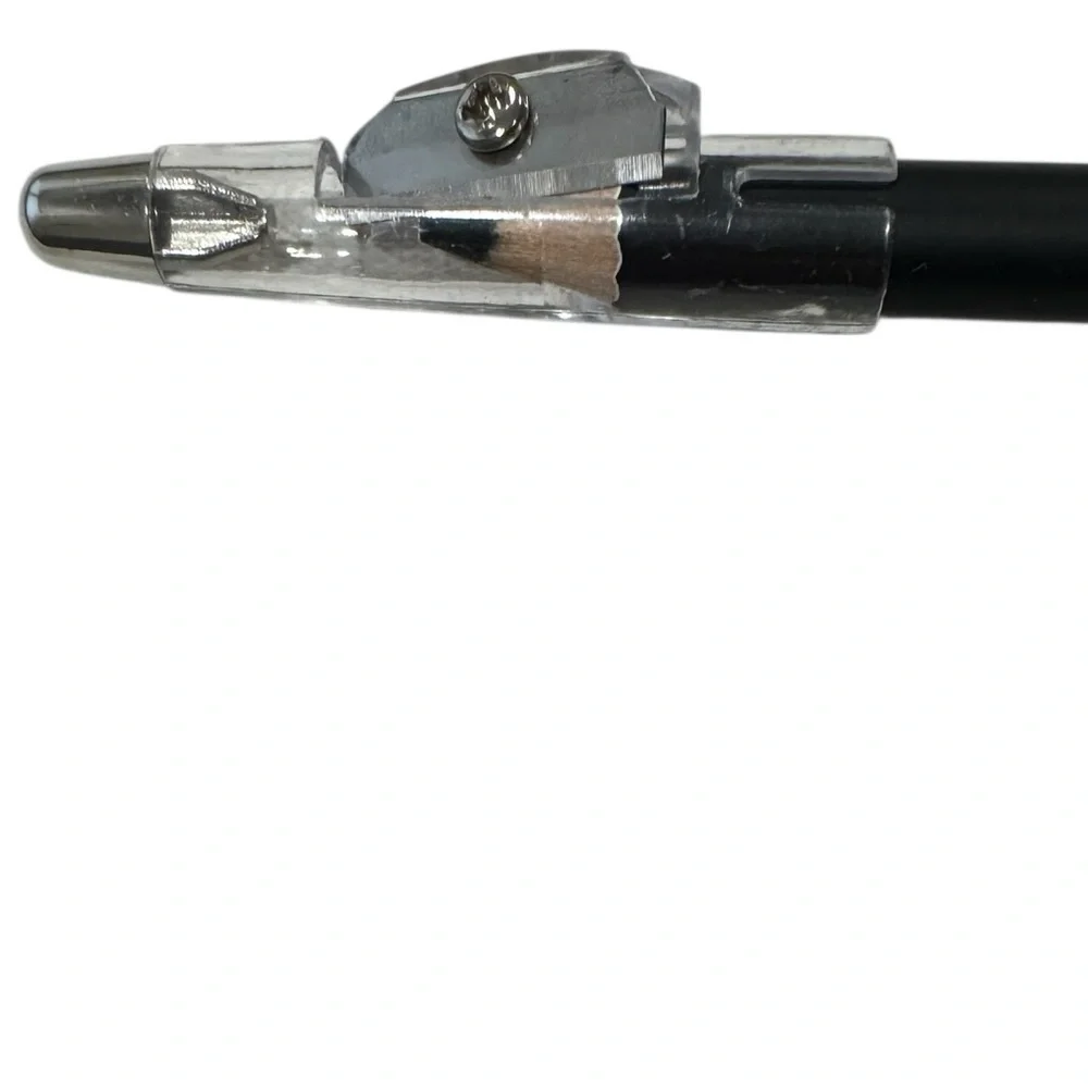 ELF Satin Black Pencil Eyeliner Sharpener Lid Black New